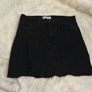 Flying Monkey Denim Black Skirt